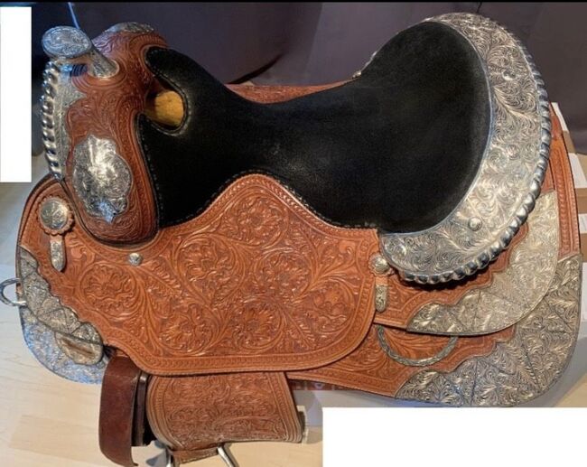 Billy Royal Showsattel, Westernsattel, MA, Western Saddle, Wolfratshausen, Image 6