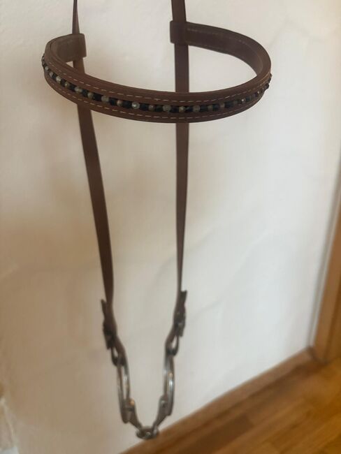Biothan-Trense in schönem Cognac-Braun, Flottur, Desiree Adam, Bridles & Headstalls, Oberteuringen, Image 3