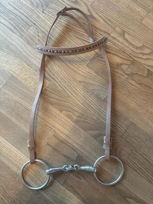 Biothan-Trense in schönem Cognac-Braun, Flottur, Desiree Adam, Bridles & Headstalls, Oberteuringen, Image 4