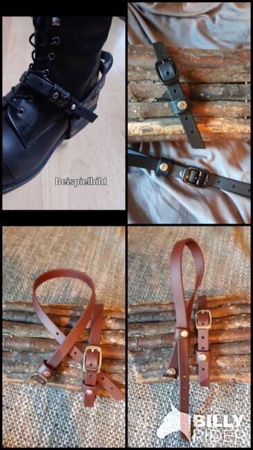 Sporenriemen aus Biothane, Andrea, Spurs & Spur Straps, Odenthal, Image 8