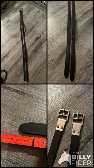 Biothane Steigbügelriemen 145cm, Tanja Hochhaus , Saddle Accessories, Schwarzenberg, Image 6