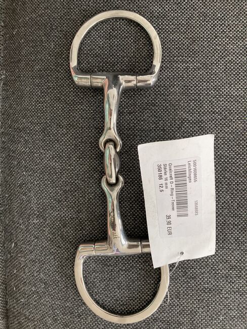 Gebiss neu Qualcraft D-Ring -Trense, Qualcraft D-Ring Trense doppelt gebrochen , Simone Heckersbruch, Wędzidła, Wuppertal