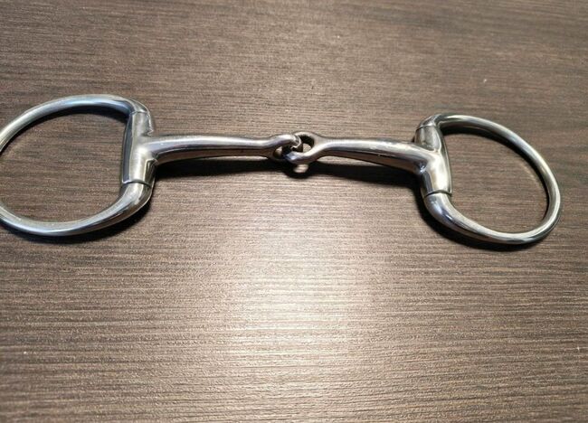 Gebiss , Olivenkopfgebiss, Olivenkopf, 12,5cm, 14mm , mit Strasssteinen ,, Krämer  Olivenkopfgebiss , Kiecol, Horse Bits, Schwanewede