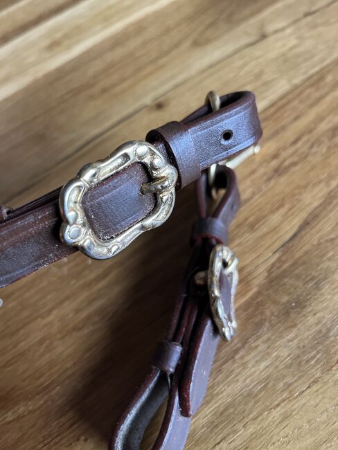 Gebissriemen Reitplakettenhalter Barock, Anni, Saddle Accessories, Breckerfeld, Image 2