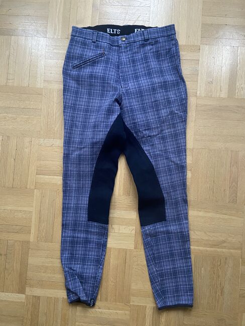 Blau karierte Reithose von ELT, ELT, Leonore, Breeches & Jodhpurs, Witten