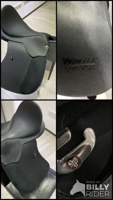 Black 17” Wintec saddle - as new, Wintec, Jayne Holmes, Siodła wszechstronne, Oxford , Image 9