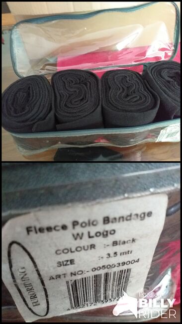 Schwarze Bandagen, Privat Name, Horse Bandages & Wraps, Boppard, Image 3