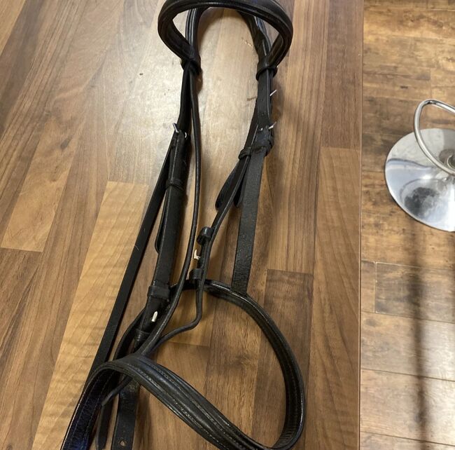 Black collegiate bridle size full, Collegiate , Catriona Hunter , Bridles & Headstalls, Whitburn, Image 6