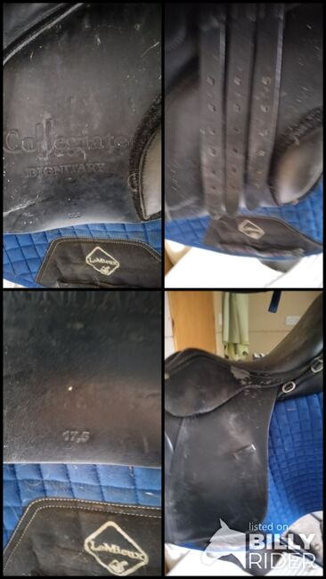 Black Collegiate Dignitary 17.5 GP saddle, Collegiate Dignitary, Kathryn Archard, Other Saddle, Nenagh, Image 5