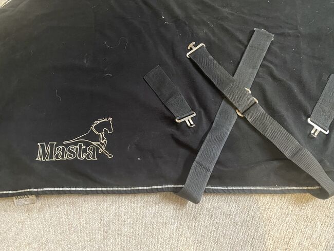 Black cooler fleece 5ft 9, Masta, Sue Giles, Horse Blankets, Sheets & Coolers, York, Image 2