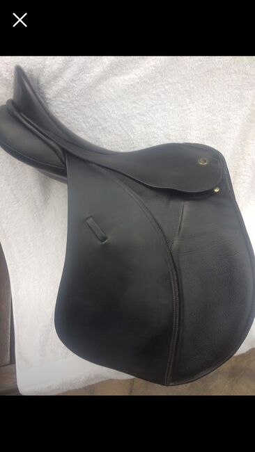 Black GP Kieffer saddle 17”, Kieffer, Lisa, All Purpose Saddle, Burton Latimer , Image 6
