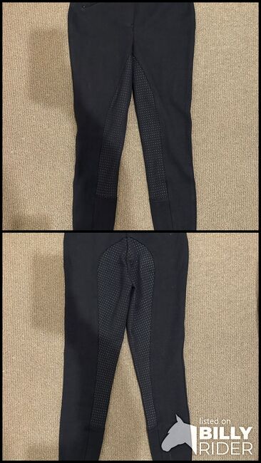 Black Horze Jodhpurs, Horze, Amanda, Breeches & Jodhpurs, Auckland, Image 3