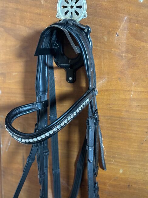 Schwarze Lack Trense Größe Cob, Selina D., Bridles & Headstalls, Hütschenhausen , Image 4