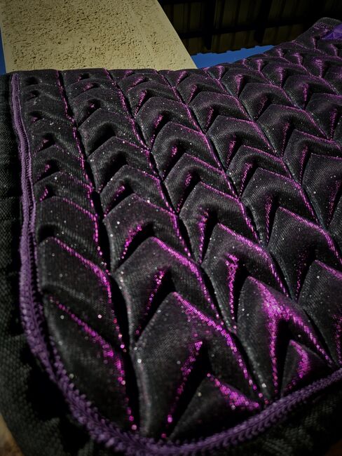 Black & Purple shimmering set, Angel Equine , Abbey, Andere Pads, Pretoria , Abbildung 3