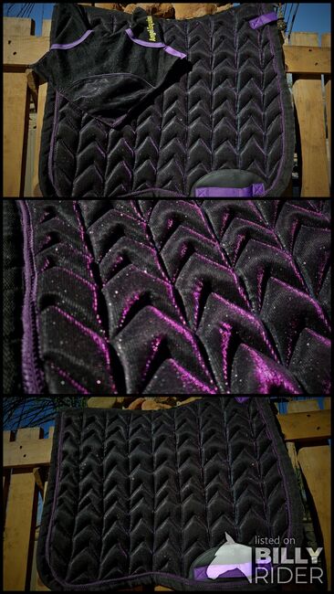 Black & Purple shimmering set, Angel Equine , Abbey, Other Pads, Pretoria , Image 4