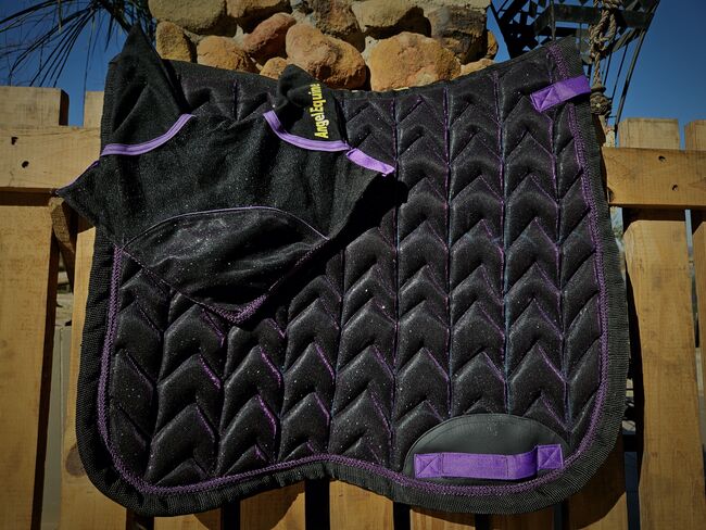 Black & Purple shimmering set, Angel Equine , Abbey, Other Pads, Pretoria 