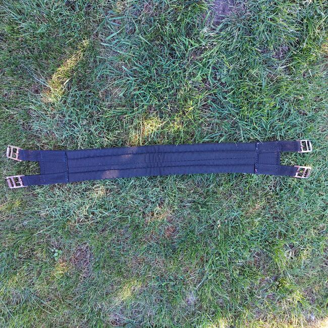 Schwarzer Sattelgurt Länge 90cm glattes Material, Nicole , Girths & Cinches, Norderstedt, Image 5