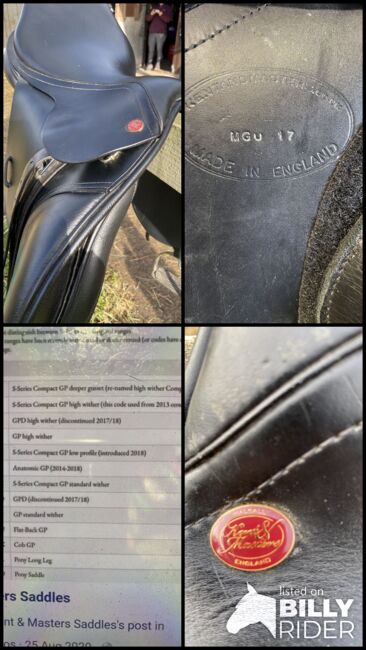 Black Saddle, Kent & masters , Ann-marie , All Purpose Saddle, Aylesbury , Image 8