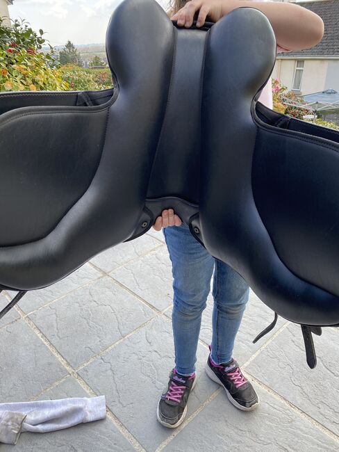 Black saddle, Tina  French, Siodła wszechstronne, Devon , Image 4