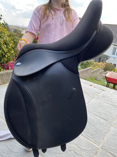 Black saddle, Tina  French, Siodła wszechstronne, Devon 