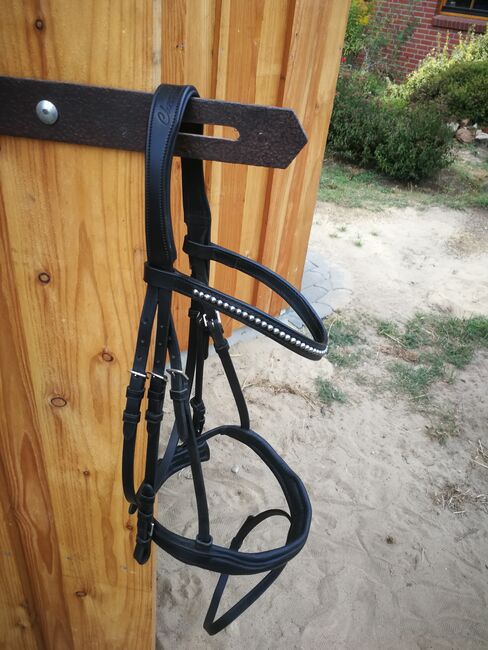 Schwarze Trense WB, Cheval de Luxe , Hannah, Bridles & Headstalls