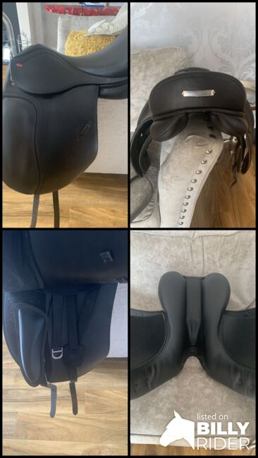 Black Whittaker Dressage saddle, Whittaker , Aimie Roberts , Dressage Saddle, Wrexham , Image 6