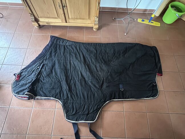 Decke / Stalldecke 400g 165cm, Fouganze  STABLE 400 "3" RED DARK BLUE, Berneiser, Horse Blankets, Sheets & Coolers, Elz, Image 8