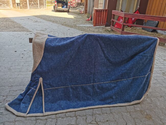 Decke mit Fell, Magdalena, Horse Blankets, Sheets & Coolers, Linz