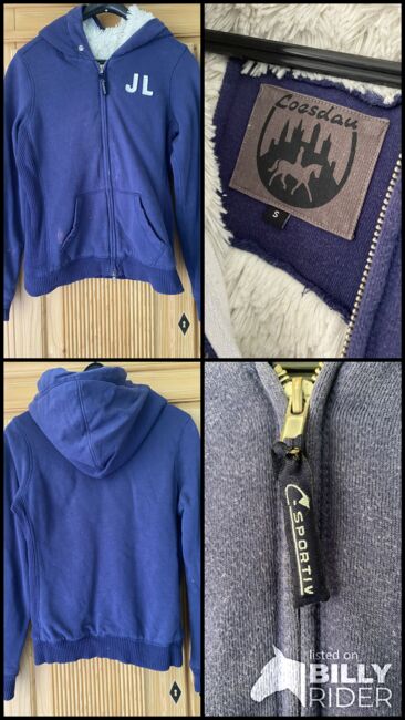 Blaue Strickjacke, Loesdau, Sarah , Riding Jackets, Coats & Vests, Leipzig, Image 6