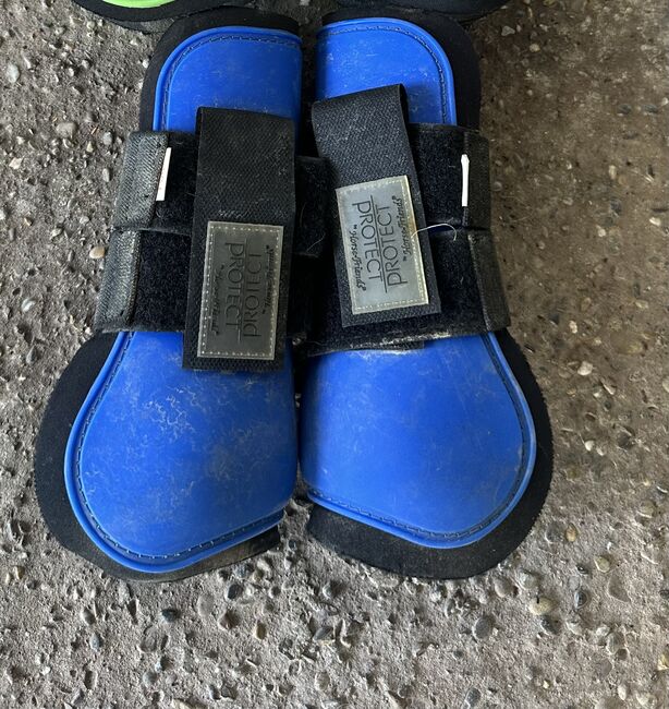 Blaue Pony Gamaschen, Horse-Friends, Thalia, Tendon Boots, Wangen b. Dübendorf