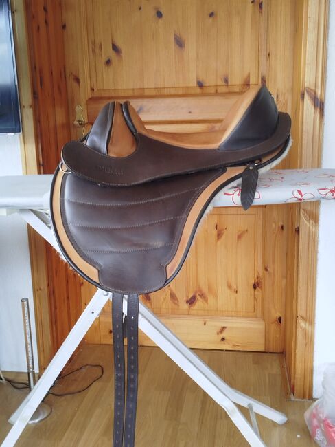 Barefoot Sattel "Cheyenne Mustard", Barefoot  Cheyenne Mustard , Antje, Lambskin Pad, Felsberg