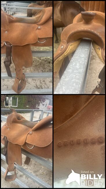 Blue Ribbon Westernsattel Rough Out, Blue Ribbon, Melanie Treul, Western Saddle, Kematen am Innbach , Image 5