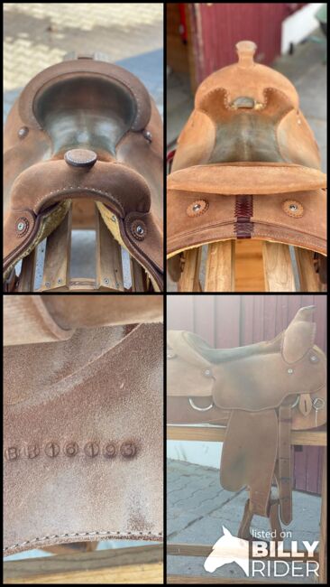 Blue Ribbon Arbeitssattel, Blue Ribbon Dowdy Saddles, Nicci, Western Saddle, Hohentengen, Image 7