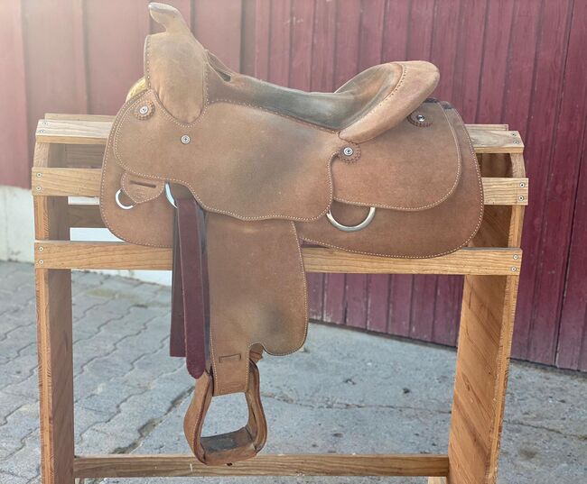 Blue Ribbon Arbeitssattel, Blue Ribbon Dowdy Saddles, Nicci, Western Saddle, Hohentengen, Image 2