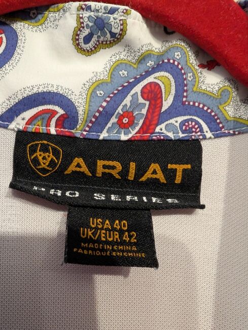 Bluse, Turnierbluse kurarm, Sommer, Ariat Sommerbluse Kurzarm, Christine Metzner, Na zawody, Stockheim, Image 3