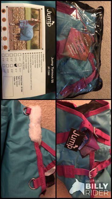 BNWT 50g 6”3 turnout, Jump, Katie, Horse Blankets, Sheets & Coolers, Ruislip , Image 5