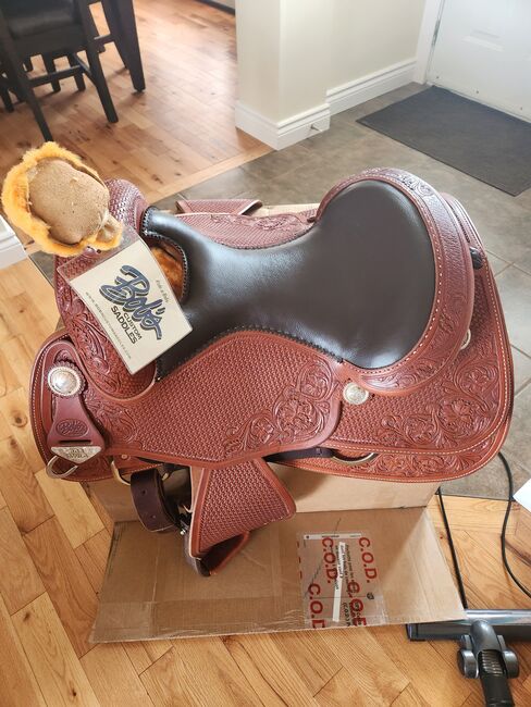 Bob's Custom Reining Saddle, Bobs, Janelle Allen , Western Saddle, Edwardsville 