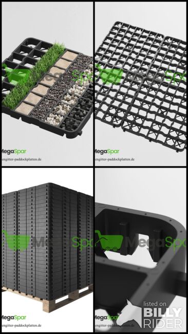 Bodengitter für Reitplatz – Paddockplatten, Rasengitter, Kiesgitter und Rasenwaben & Paddockmatten, MEGASPAR - Online Shop Bodengitter für Reitplatz – Paddockplatten & Rasengitter, MEGASPAR, Horse & Stable Mats, Piła, Image 16