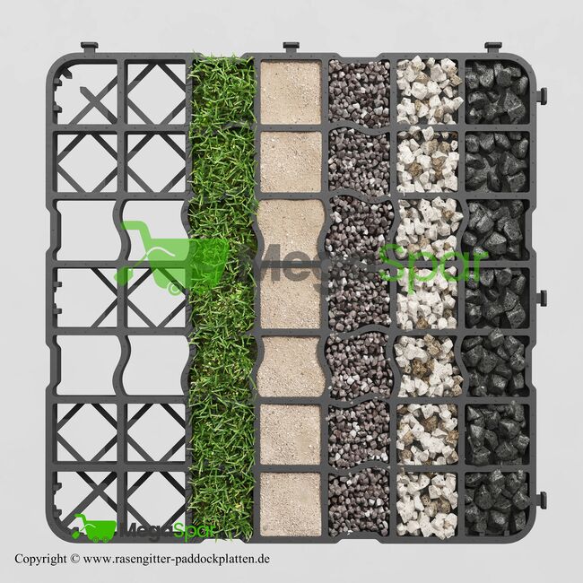Bodengitter für Reitplatz – Paddockplatten, Rasengitter, Kiesgitter und Rasenwaben & Paddockmatten, MEGASPAR - Online Shop Bodengitter für Reitplatz – Paddockplatten & Rasengitter, MEGASPAR, Horse & Stable Mats, Piła, Image 10