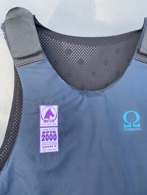 Body Protector Adult Large, Olympian, Zoe Chipp, Safety Vests & Back Protectors, Weymouth, Image 3