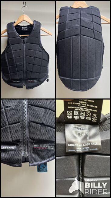 Body protector, RaceSafe, RaceSafe Pro Vent 3, Maria M, Safety Vests & Back Protectors, Kent, Image 10