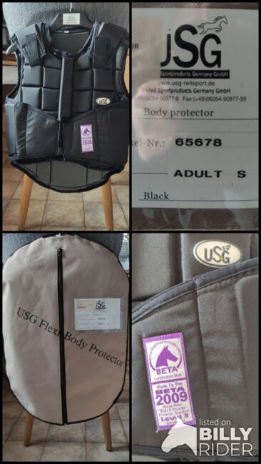 Body Protektor/ Sicherheitsweste, USG - Reitsport Art.nummmer. 65678, Dorfmeister Silke , Safety Vests & Back Protectors, Windorf, Image 8
