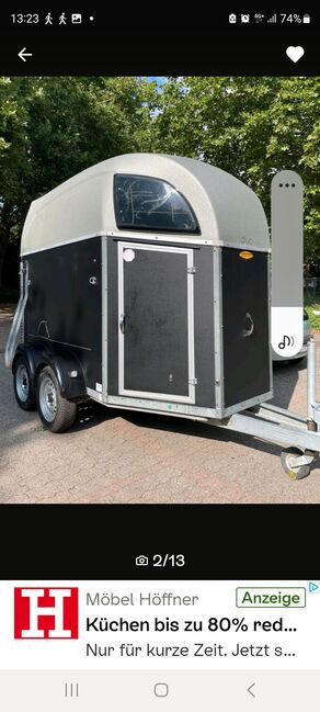 Pferdeanhänger  Böckmann Duo, Böckmann  DUO Esprit , Daniela Hohenlohe , Other, Mülheim