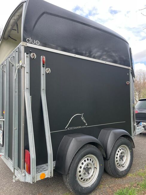 Böckmann Pferdeanhänger Duo Esprit, Böckmann  Duo Esprit Silber +schwarz , Norris , Horse Trailers, Erlensee , Image 11