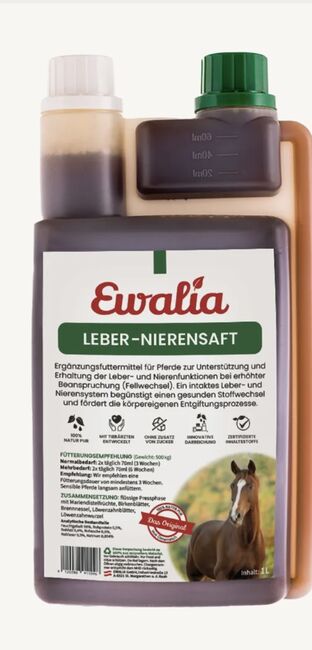 Buren und Leber saft, Ewalia, Laura , Pasza i suplementy dla koni, Harsefeld