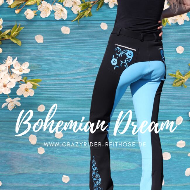 Jodhpurreithose Bohemian, Crazy rider  Bohemian , CrazyRider  (CrazyRider ), Breeches & Jodhpurs, Bayern - Triftern