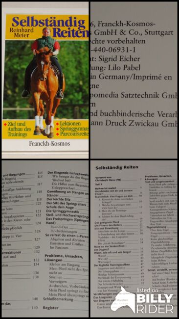 Buch -Selbständiges Reiten- Reinhard Meier Ursache und Lösungen fürs reiten, Anne, Books, Wahrenholz, Image 6