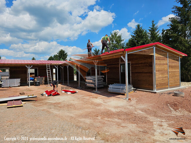 Pferdebox TOP Stallbau | Pferdestall bauen | Außenbox | Pferdeunterstand | Weidehütten | Heuraufe, AUSSENBOXEN PFERDESTALL - PFERDEBOXEN - STALLUNGEN, AUSSENBOXEN (AUSSENBOXEN Sp. z o.o.), Wolna stajnia, Wałcz, Image 32