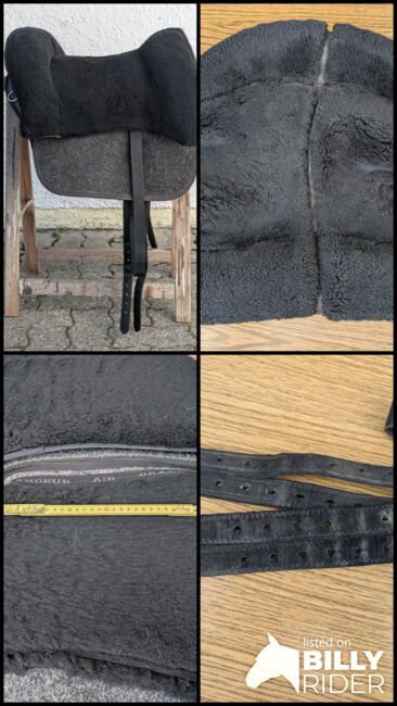 Fellsattel von Grandeur "Tomentum", Grandeur Tomentum, Kathi, Lambskin Pad, Aschau, Image 11
