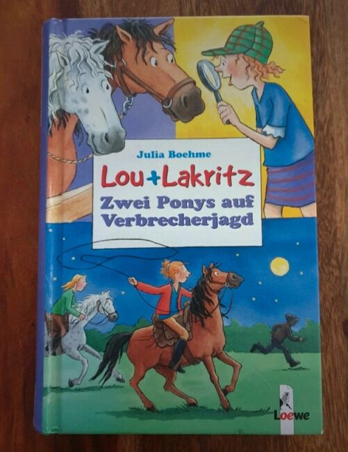 Buch Lou + Lakritz "2 Ponys auf Verbrecherjagd", Tina, Książki, Oberursel